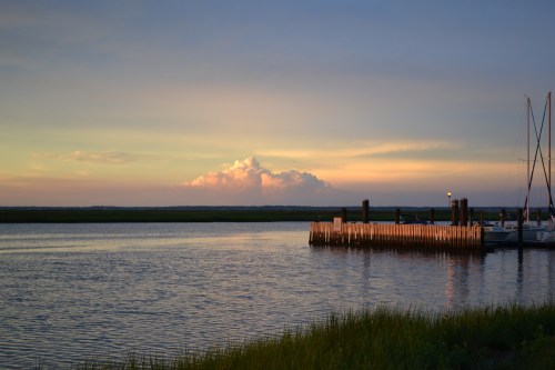 clouds and marina 7-6-2011 8-16-04 PM