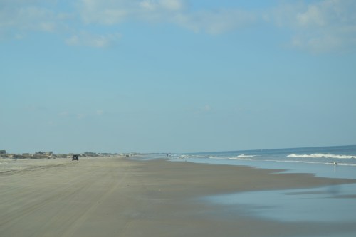 driving on the beach