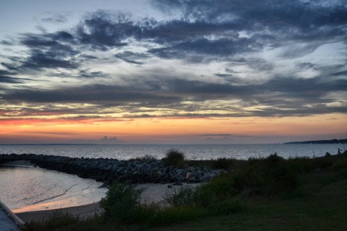 sunset from huntington_Snapseed