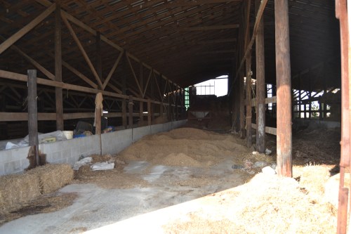 gray hertford barn interior
