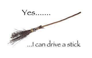drive a stick