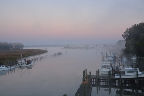 sunrise from the bridge 10-25-2013 7-21-40 PM