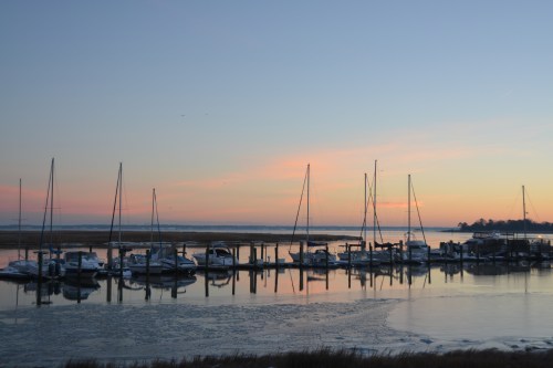 icy marina at sunrise 1-31-2014 6-58-36 AM