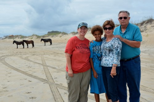 horses and 4 of us 8-4-2014 11-11-20 AM