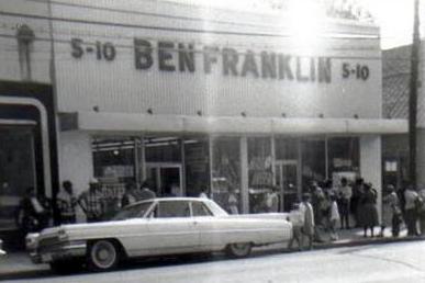 Smithfield's first Ben Franklin store Photo courtesy of my friend, Debbie